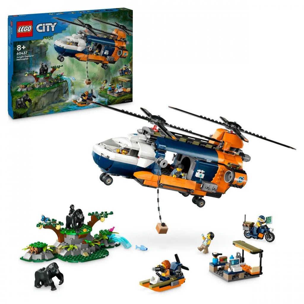 LEGO® City 60437 - Dschungel Forscher - Hubschrauber - LEGO