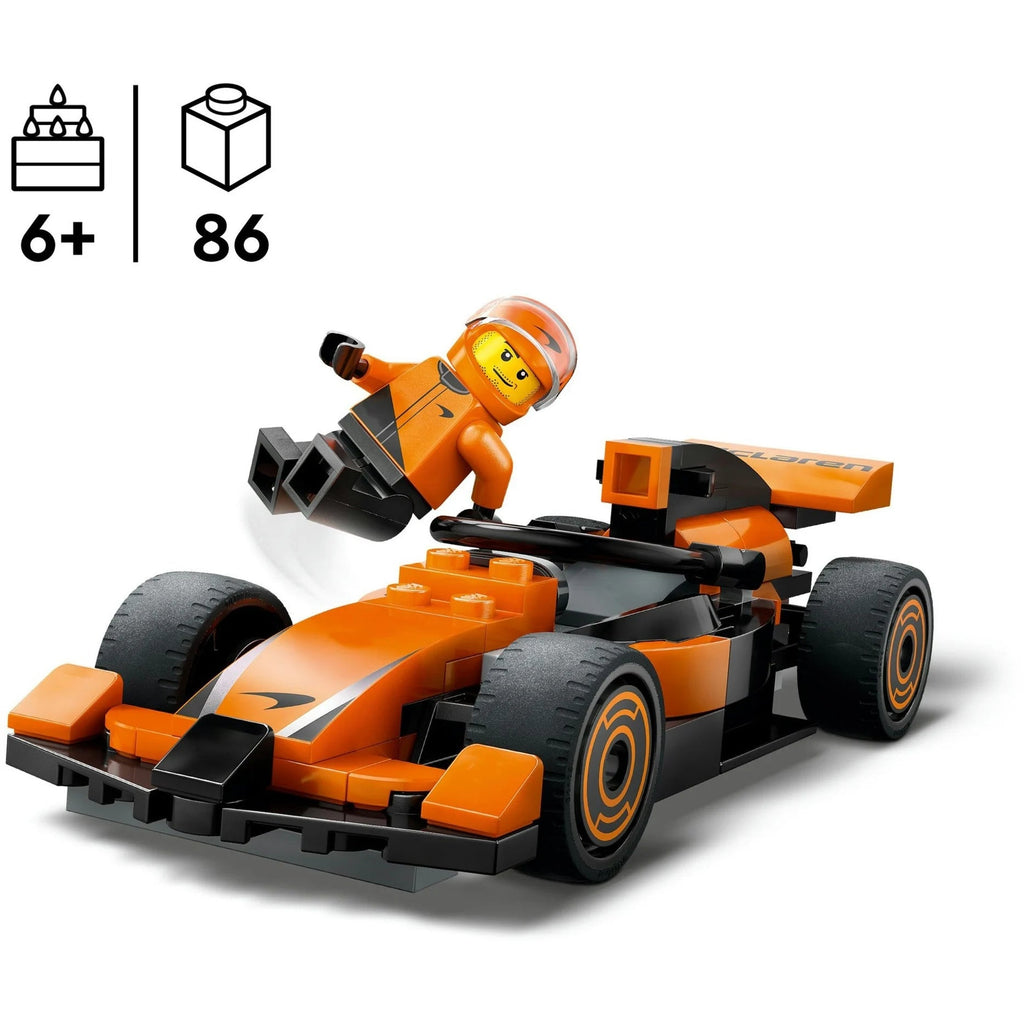 LEGO City 60442 - F1® Rennfahrer mit McLaren Rennauto - LEGO