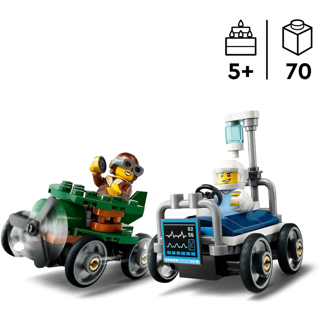 LEGO City 60459 - Flugzeug vs. Krankenhausbett - LEGO