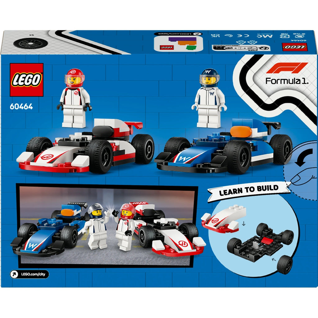 LEGO City 60464 - F1® Williams Racing und Haas F1® Rennautos - LEGO