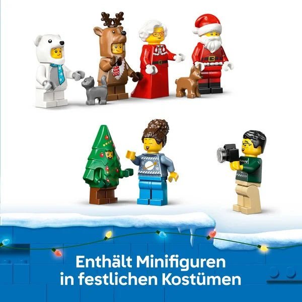 LEGO City Mini-Modelle für die Weihnachtszeit