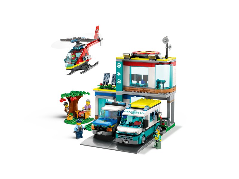 LEGO® City 60371 - Hauptquartier der Rettungsfahrzeuge