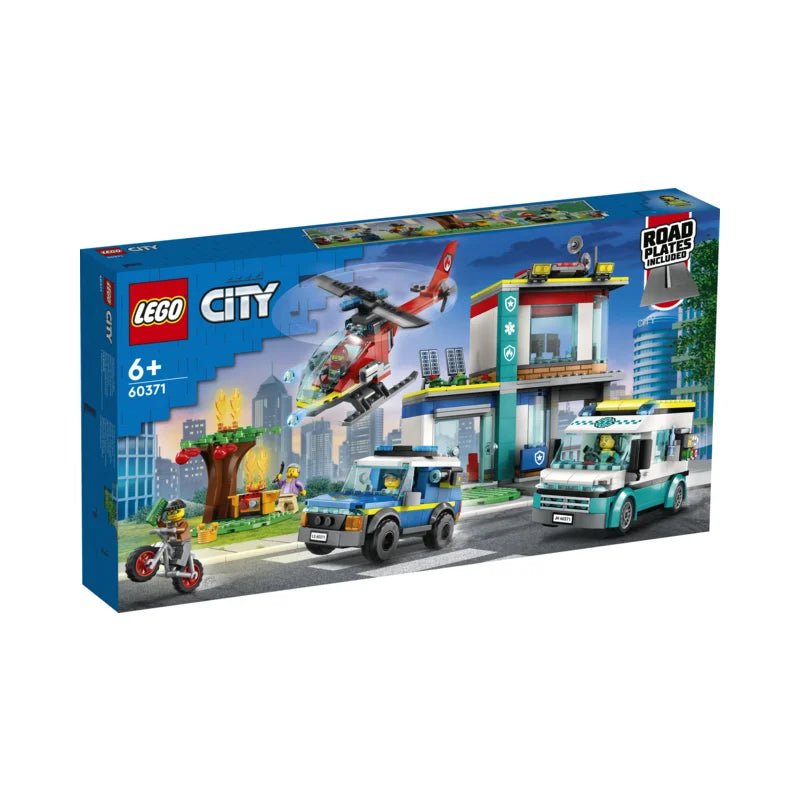 LEGO® City 60371 - Hauptquartier der Rettungsfahrzeuge