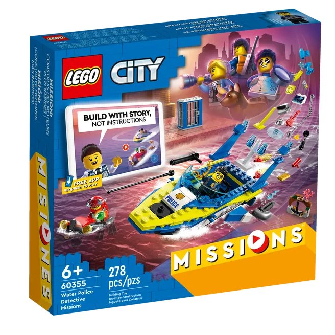 LEGO® City - Detektivmissionen der Wasserpolizei - LEGO