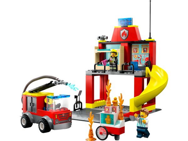 LEGO® City - Feuerwehrstation und Löschauto - LEGO