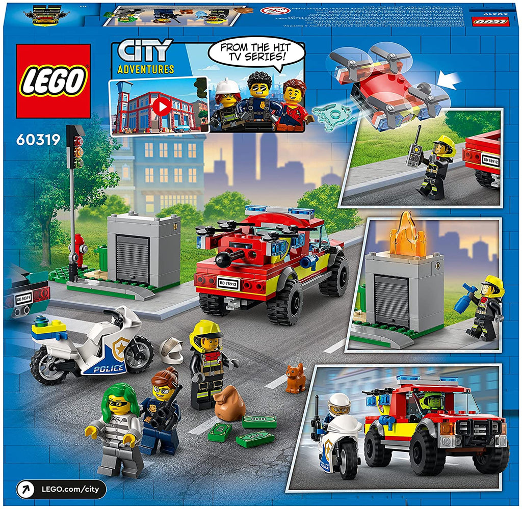 LEGO® City - Löscheinsatz und Verfolgungsjagd - LEGO