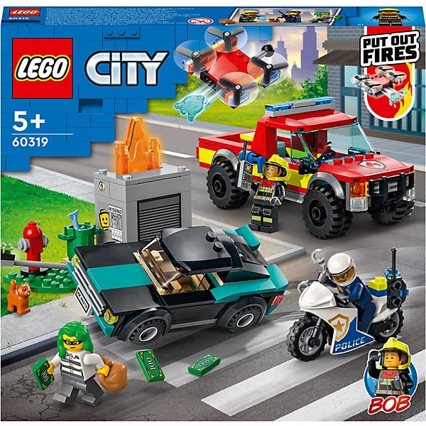 LEGO® City - Löscheinsatz und Verfolgungsjagd - LEGO