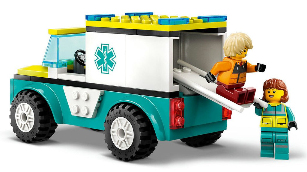 LEGO® City - Rettungswagen und Snowboarder - LEGO