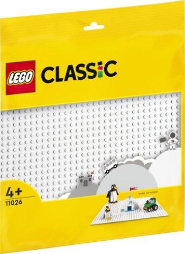 LEGO® Classic 4+ - weiße Bauplatte - LEGO