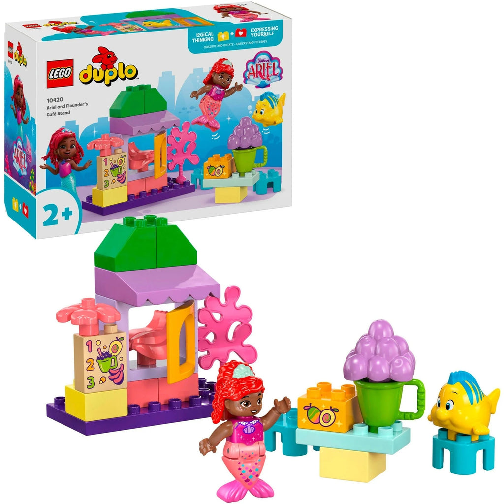 LEGO® DUPLO® 10420 Disney Arielles und Fabius' Café - Kiosk - LEGO