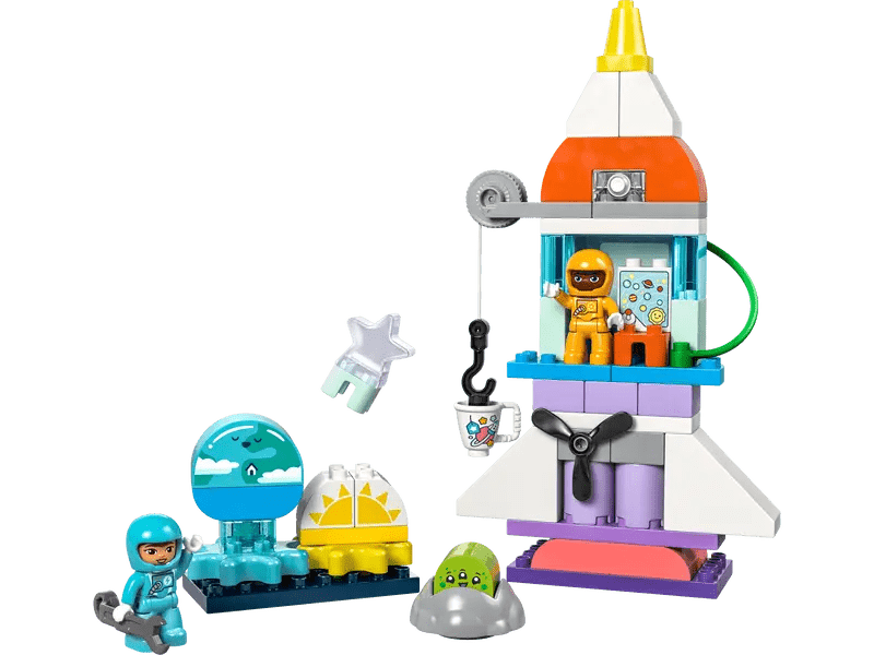 LEGO® DUPLO® - 3 - in - 1 - Spaceshuttle für viele Abenteuer - LEGO