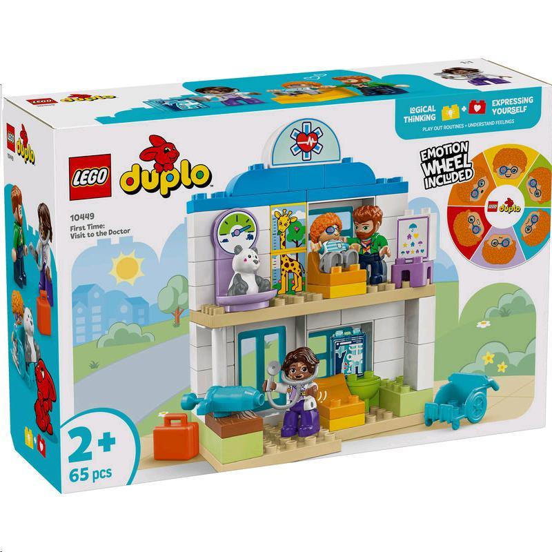 Erster Arztbesuch DUPLO Set mit Röntgengerät, Spritze und Gefühlsrad

