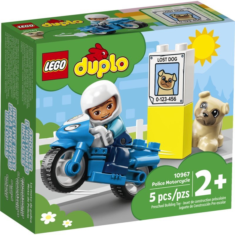 LEGO® DUPLO® - Polizeimotorrad - LEGO