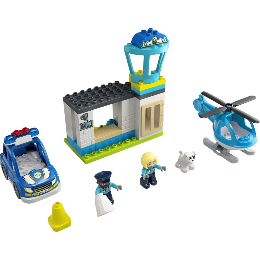 LEGO® DUPLO® - Polizeistation mit Hubschrauber - LEGO