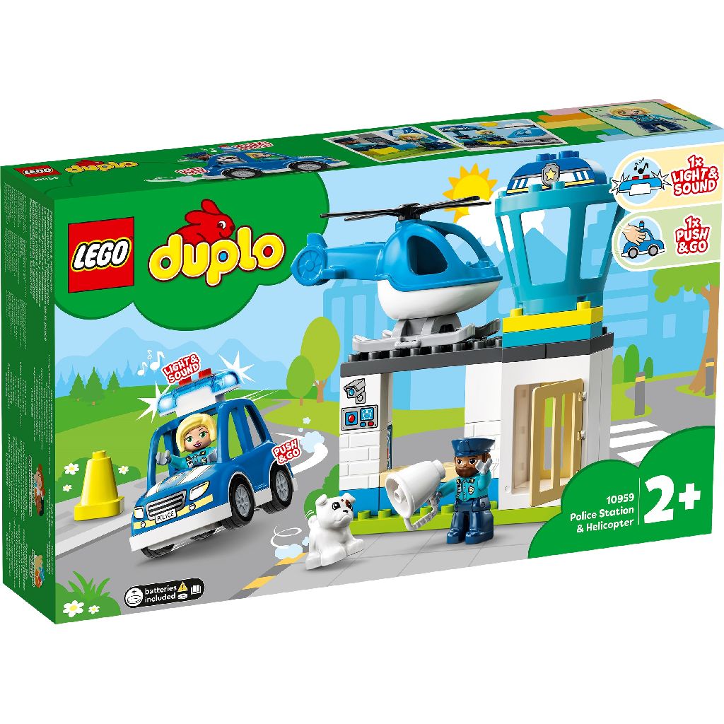 LEGO® DUPLO® - Polizeistation mit Hubschrauber - LEGO