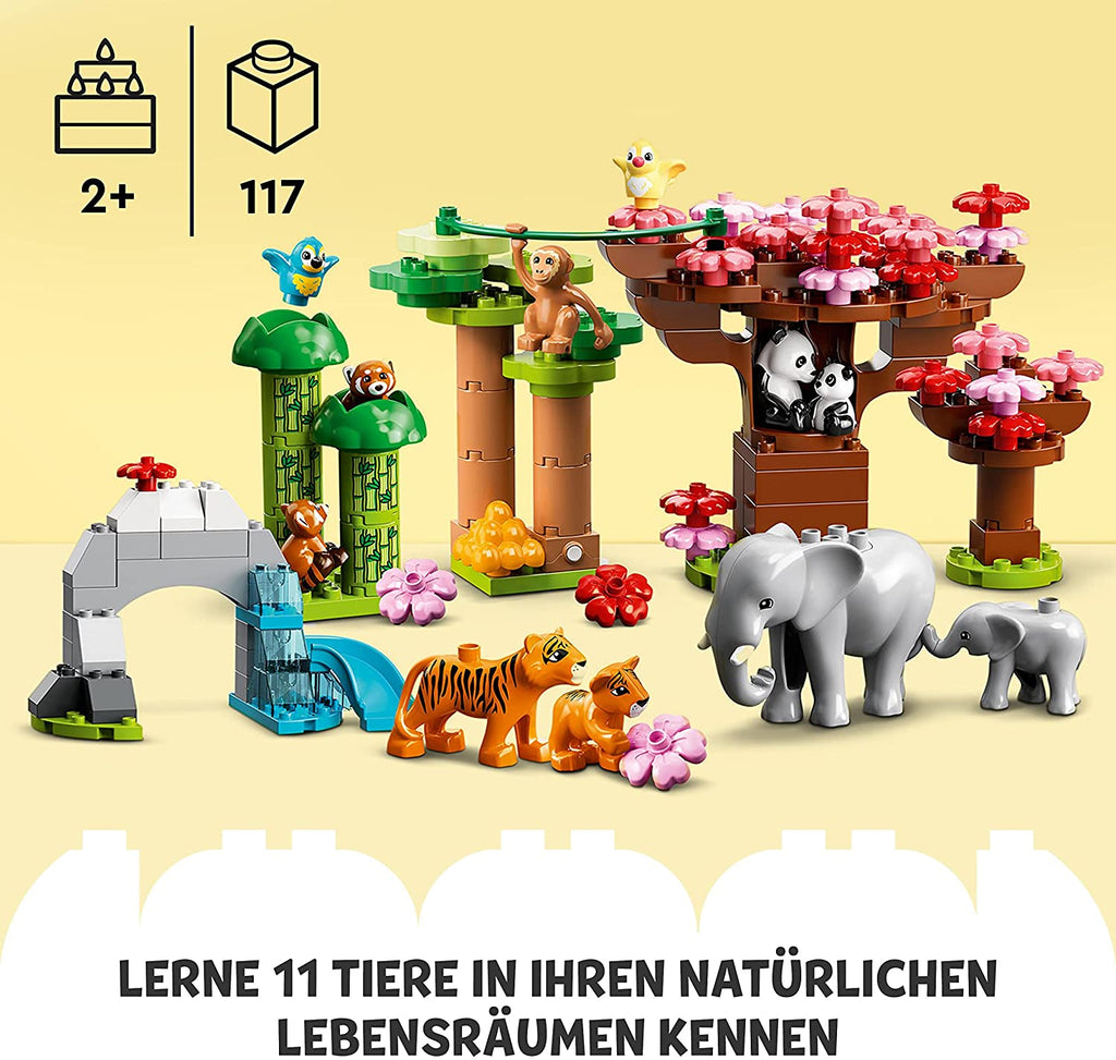 LEGO® DUPLO® - Wilde Tiere Asiens - LEGO