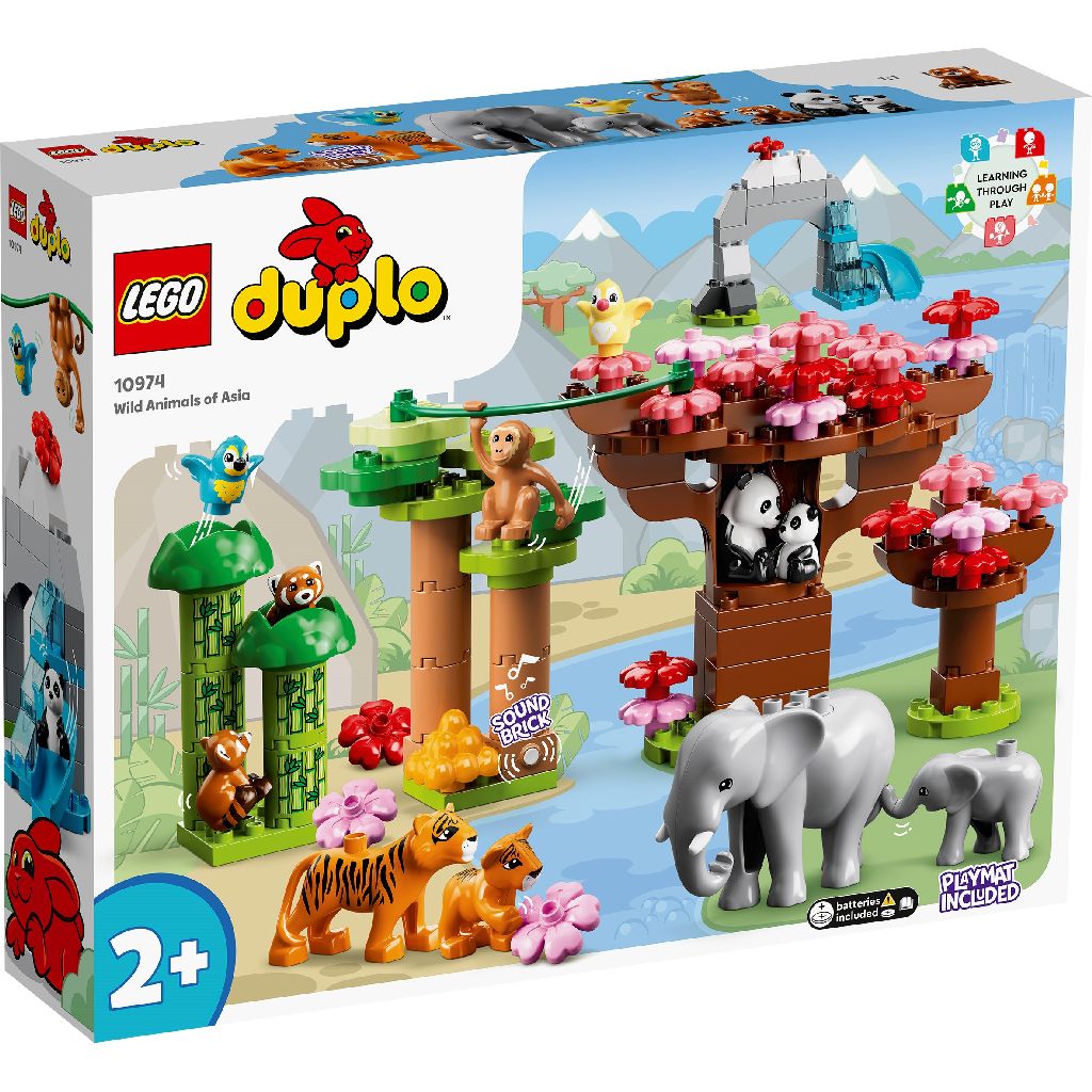 LEGO® DUPLO® - Wilde Tiere Asiens - LEGO