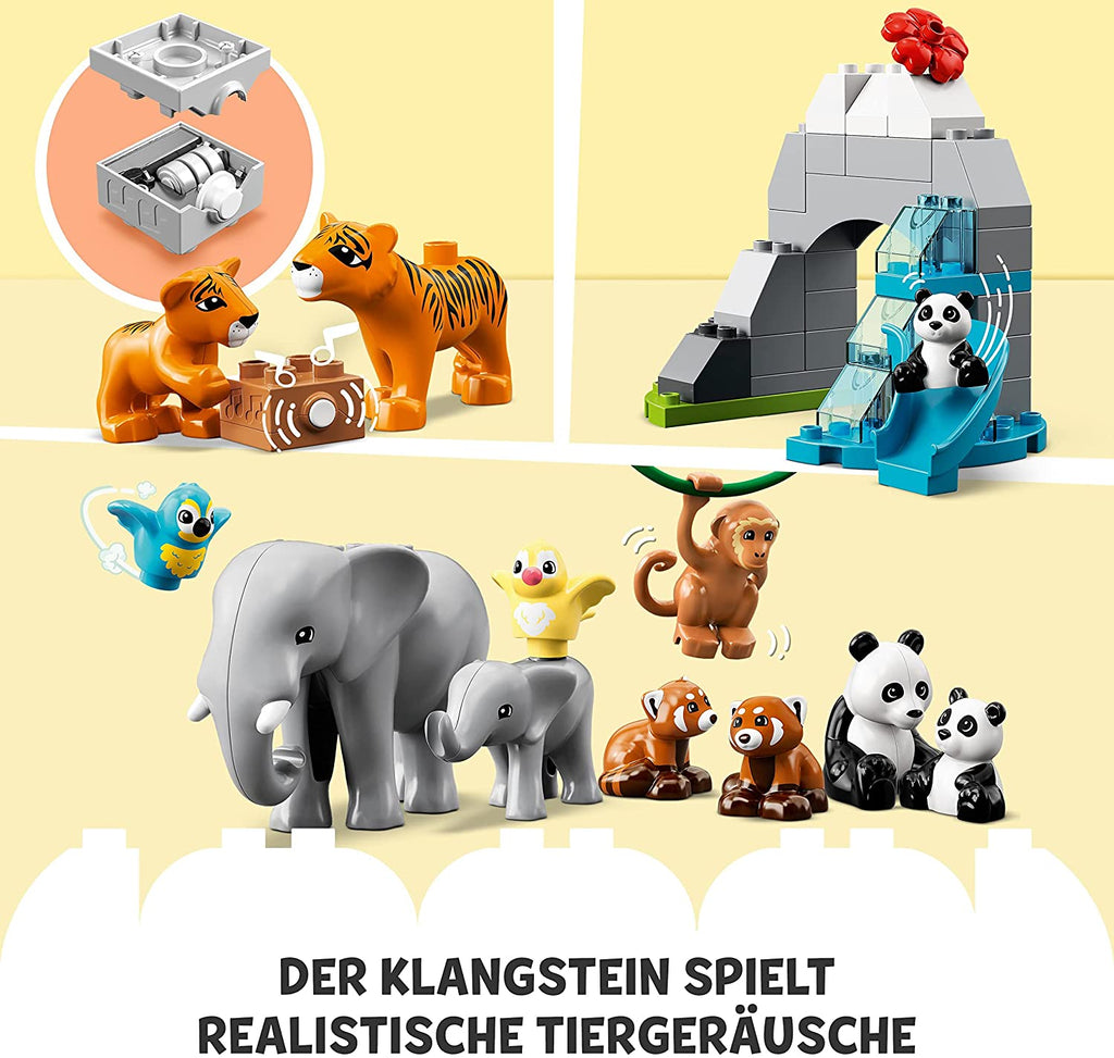 LEGO® DUPLO® - Wilde Tiere Asiens - LEGO