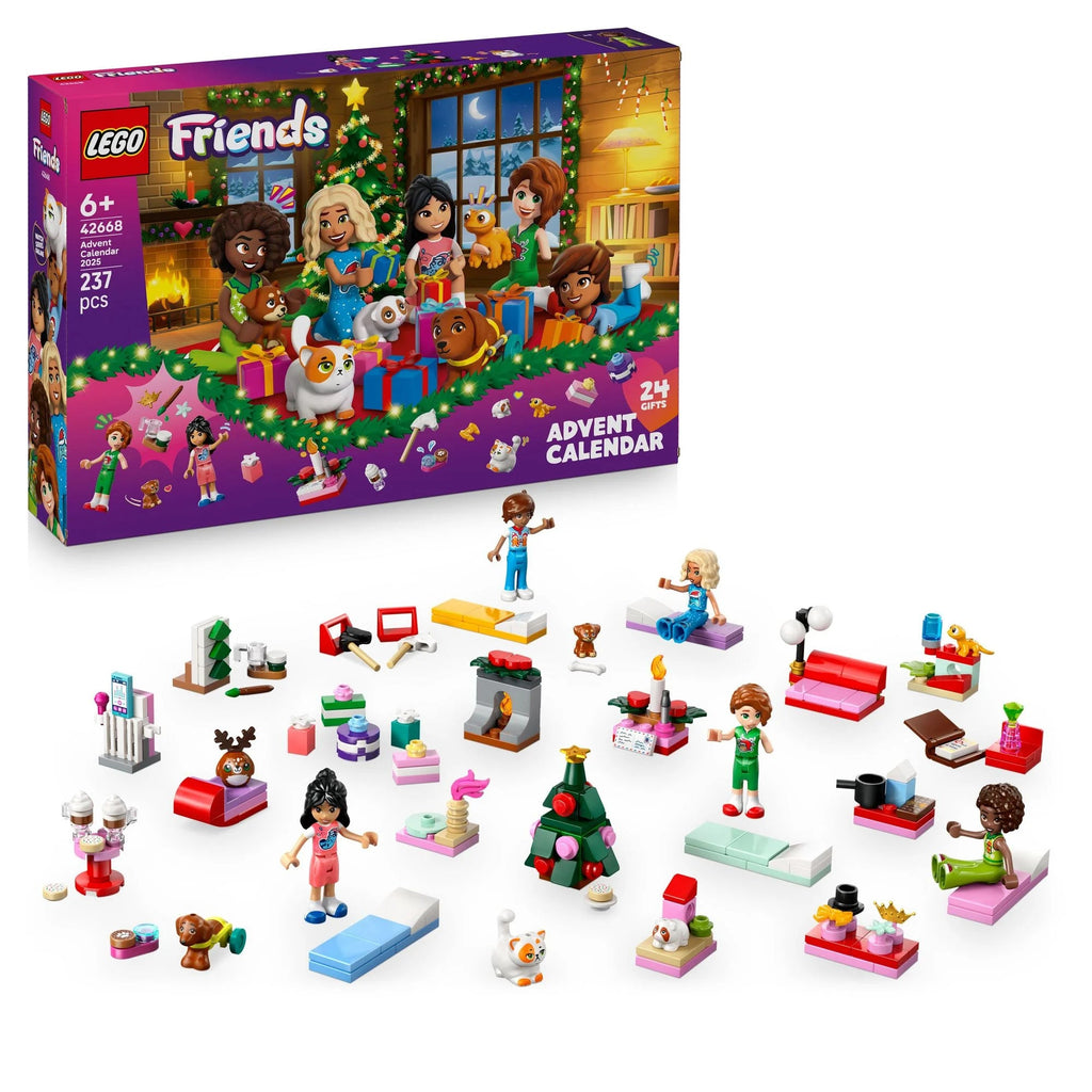 LEGO Friends 42668 Adventskalender 2025 Pyjamaparty