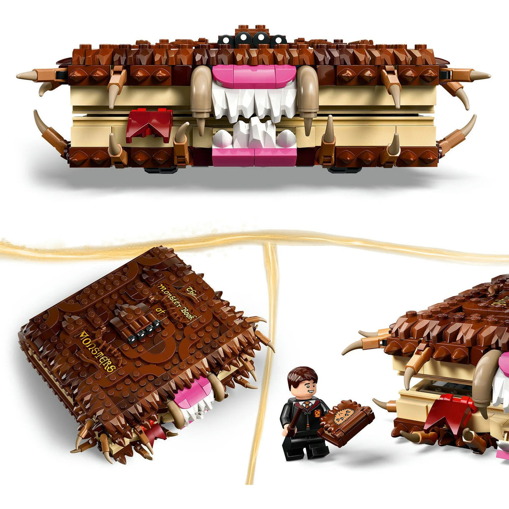 LEGO 76449 Harry Potter – Beißendes Monsterbuch mit Rückziehfunktion