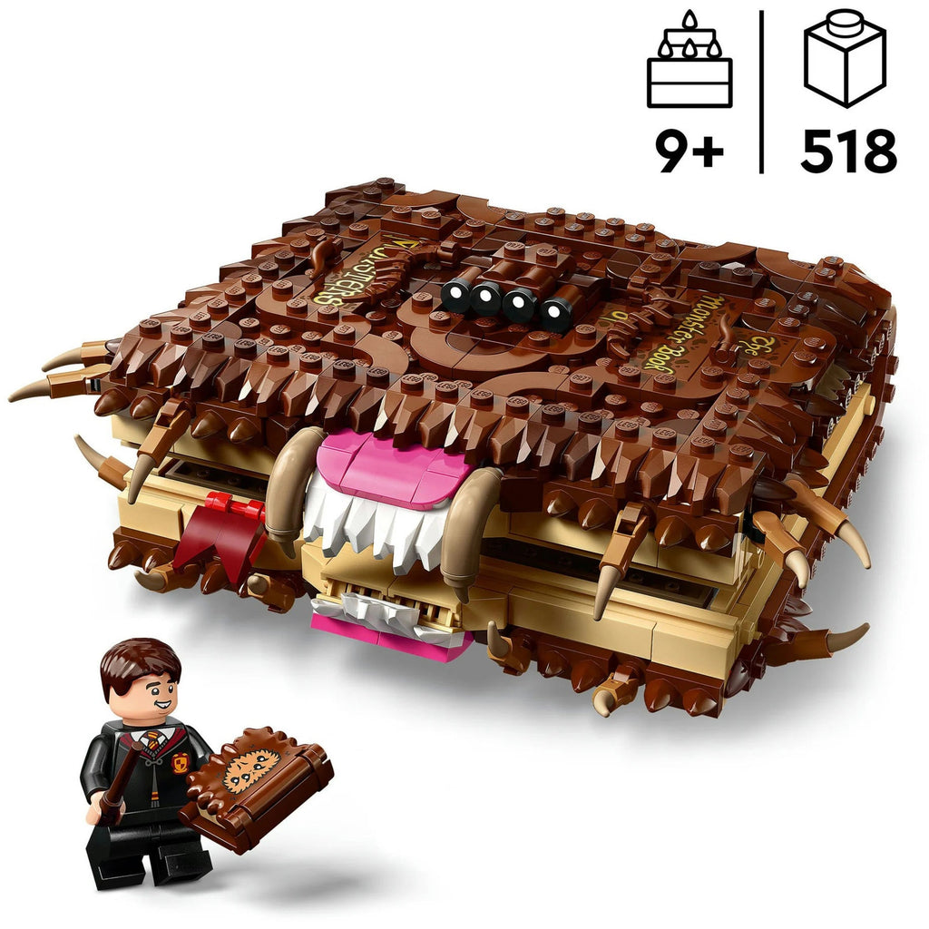 LEGO 76449 Harry Potter – Beißendes Monsterbuch mit Rückziehfunktion