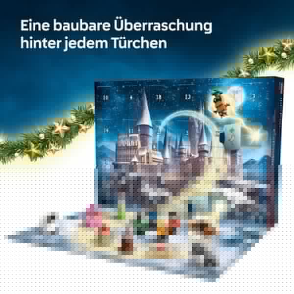 LEGO Adventskalender Harry Potter 2025 mit 24 Überraschungen