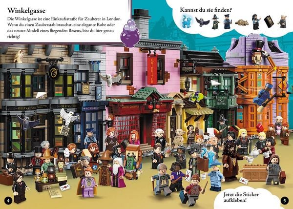 Magisches Stickerbuch LEGO Harry Potter Abenteuer
