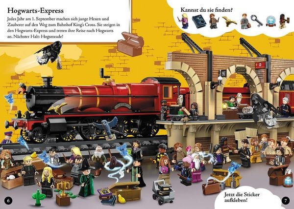 LEGO Harry Potter Wimmelbuch für Kinder ab 6 Jahren
