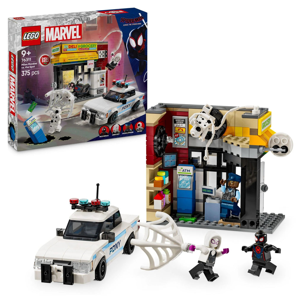 LEGO 76311 Spider-Verse Set mit Miles Morales und Spot
