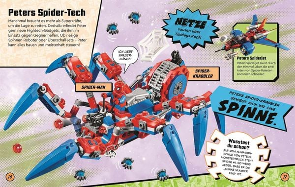 Entdecke die Welt von Spider-Man – LEGO Marvel Buch für Kinder