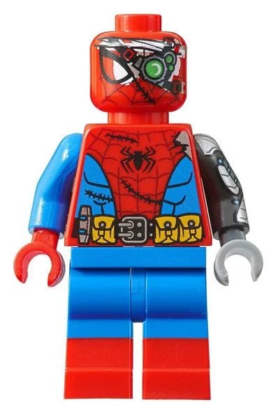 Marvel Spider-Man Abenteuerbuch mit LEGO Cyborg Minifigur
