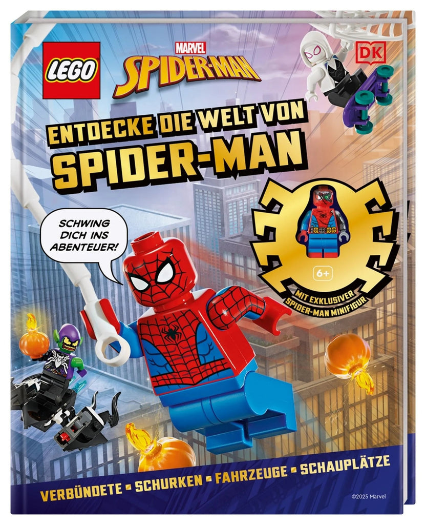 LEGO Marvel Spider-Man Buch mit exklusiver Minifigur ab 6 Jahren