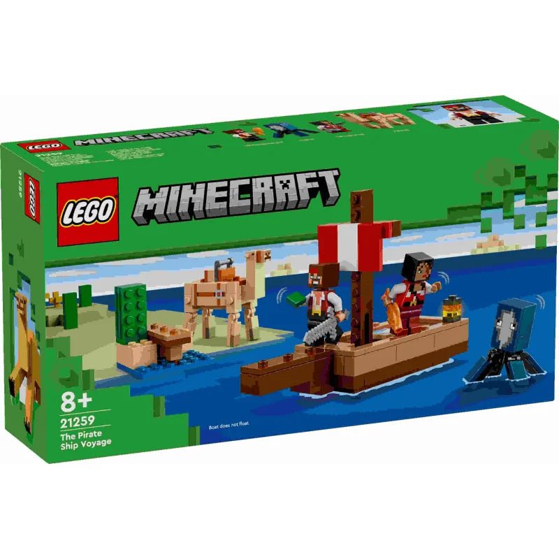 LEGO® Minecraft 21259 - Die Piratenschiffreise - LEGO