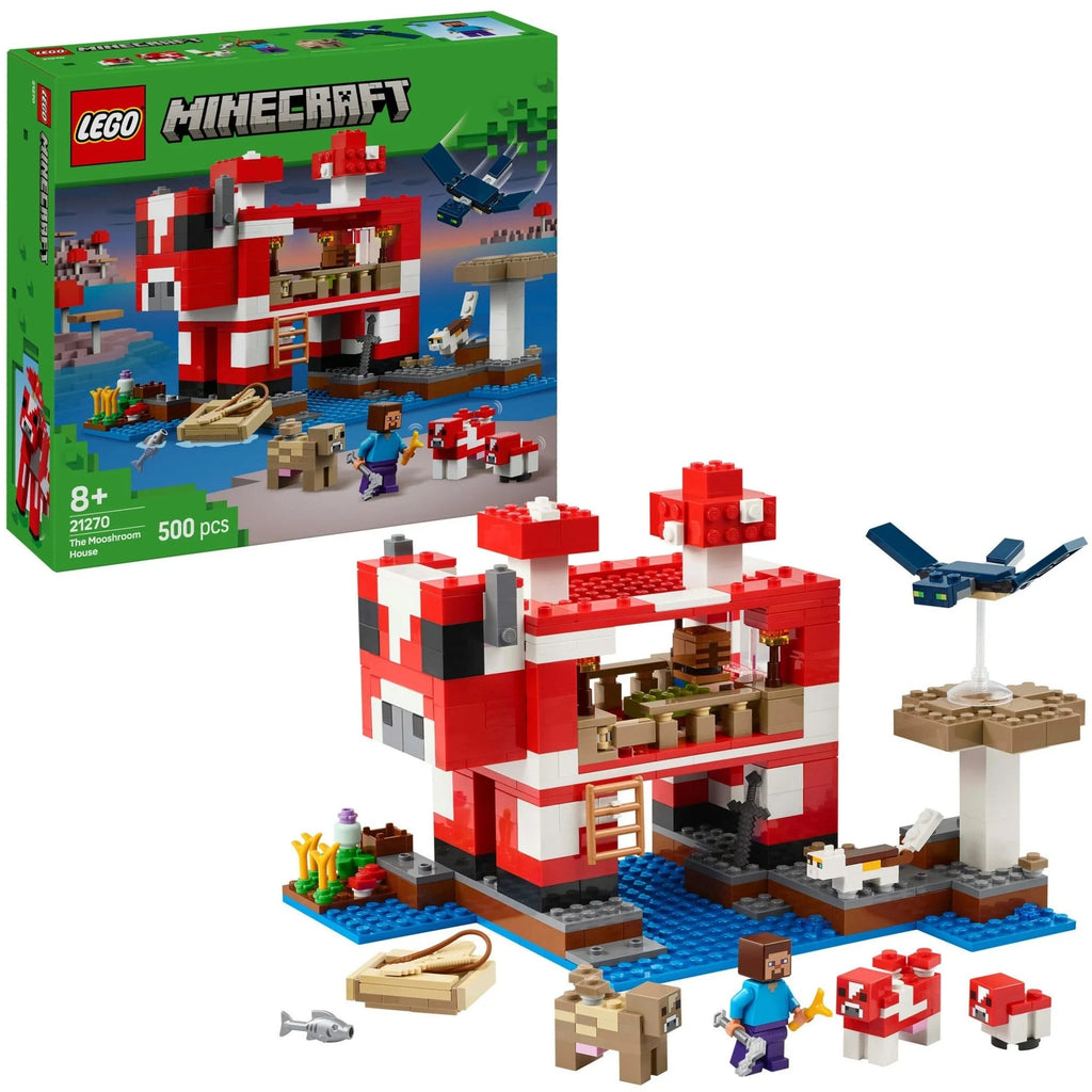 LEGO® Minecraft™ 21270 - Das Pilzkuh - Haus - LEGO