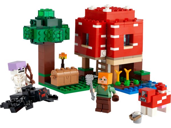 LEGO® Minecraft™ - Das Pilzhaus - LEGO