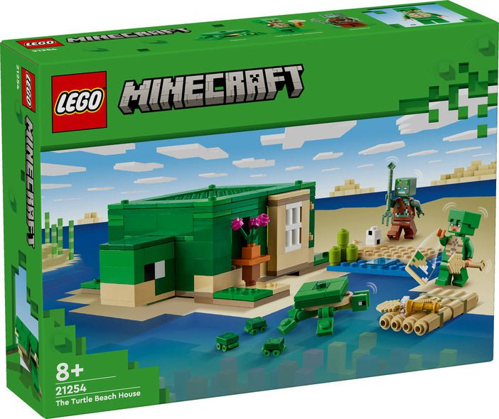 LEGO® Minecraft™ - Das Schildkrötenstrandhaus - LEGO