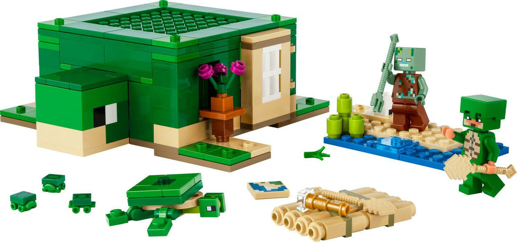 LEGO® Minecraft™ - Das Schildkrötenstrandhaus - LEGO