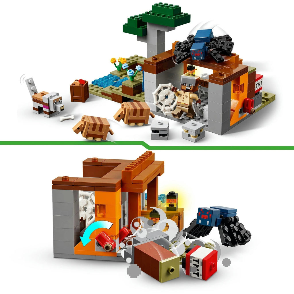 LEGO® Minecraft™ - Die Expedition zur Gürteltiermine - LEGO