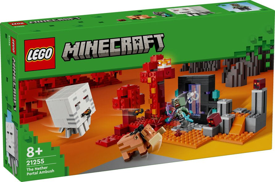 LEGO® Minecraft™ - Hinterhalt am Netherportal - LEGO