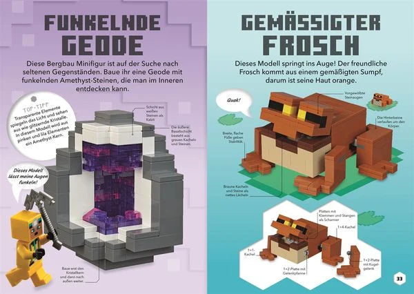 LEGO Minecraft Projekte – Buchinhalt
