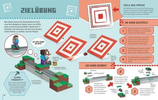 LEGO Minecraft Buch mit 61 Steinen

