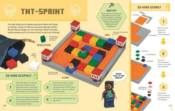 Kreatives LEGO Minecraft Buch – Spielideen