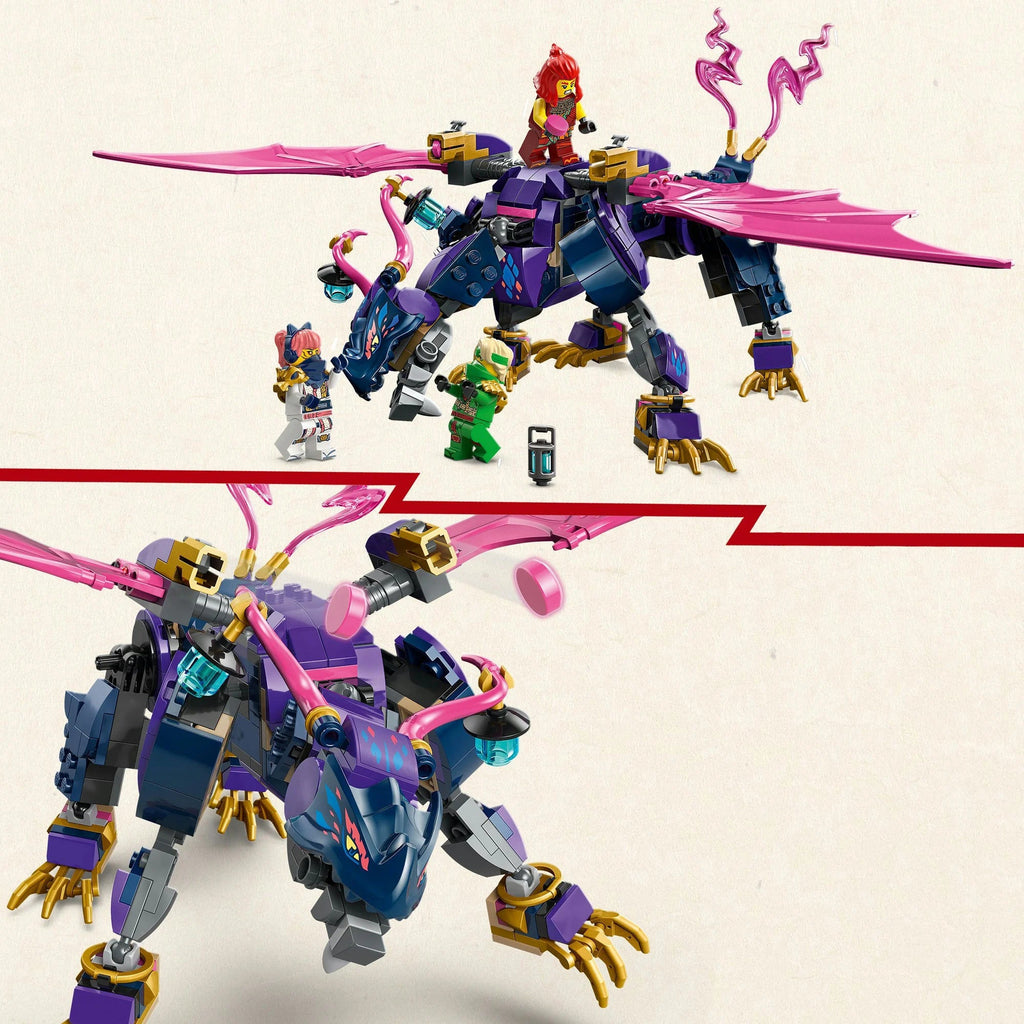 LEGO 71842 Ninjago Rontu Meisterdrache mit Figuren & Shooter
