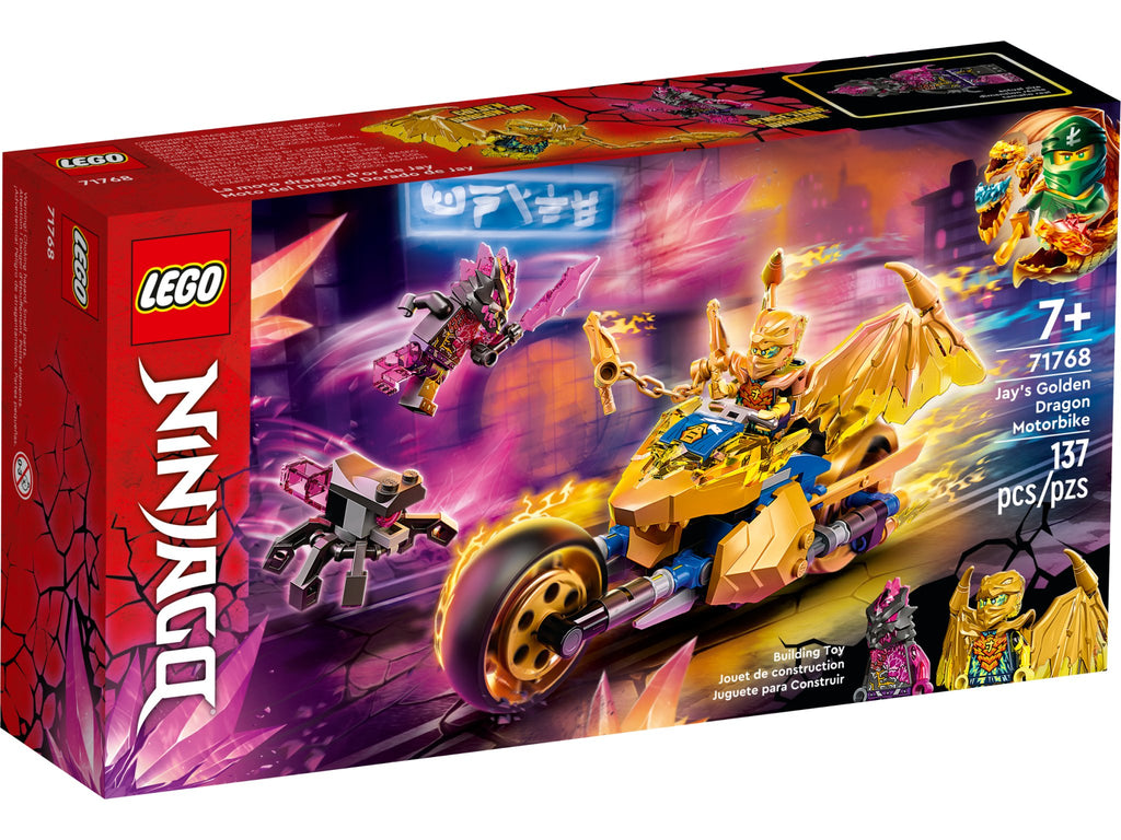 LEGO® NINJAGO® - Jays Golddrachen Motorrad - LEGO