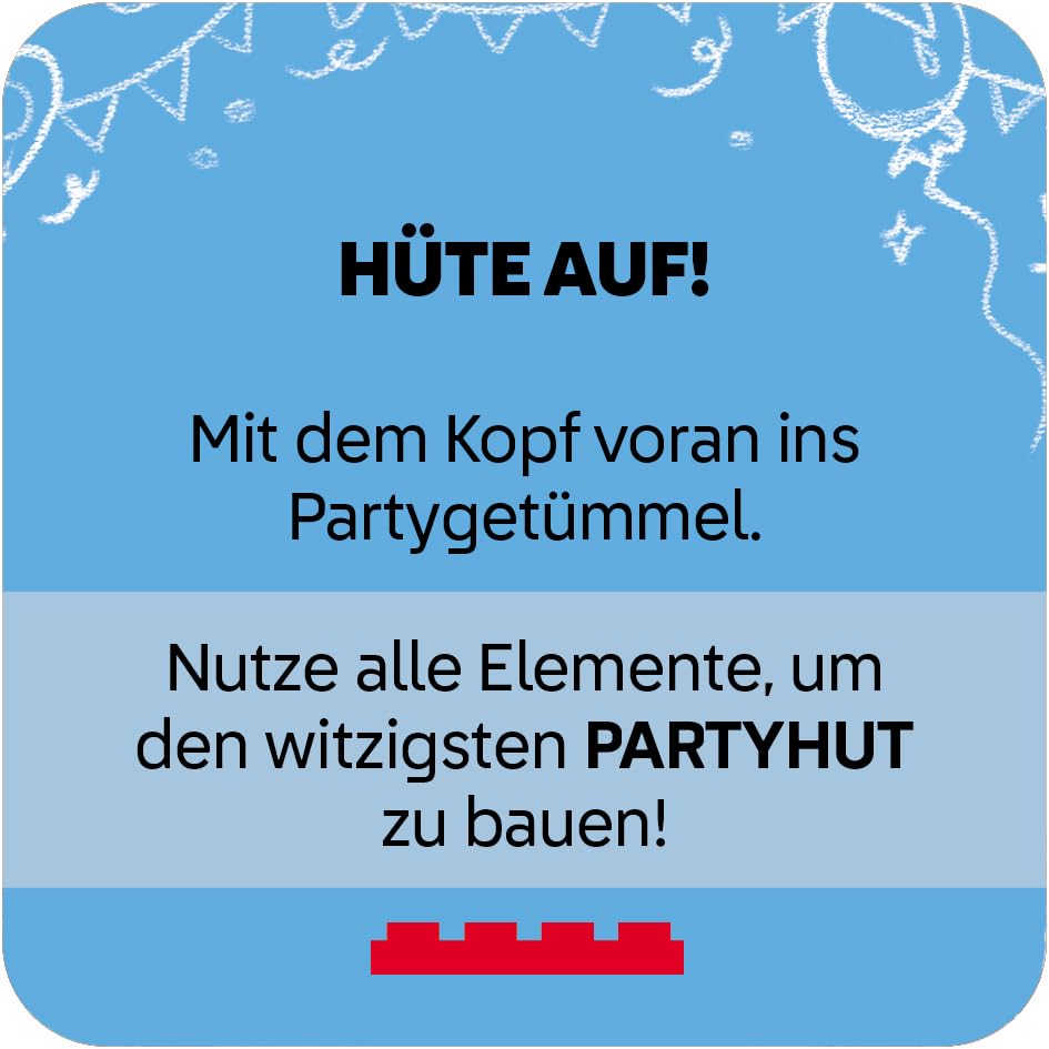 ReBuild Karten Spaß – LEGO Kreativset mit 25 Bausteinen