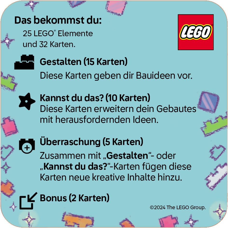 LEGO Kartenset Spielspaß für Kinder ab 6 Jahren – Bauen & Spielen