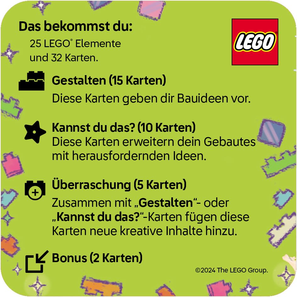 LEGO ReBuild Tiere – Bauset mit Karten für kreative Kinder