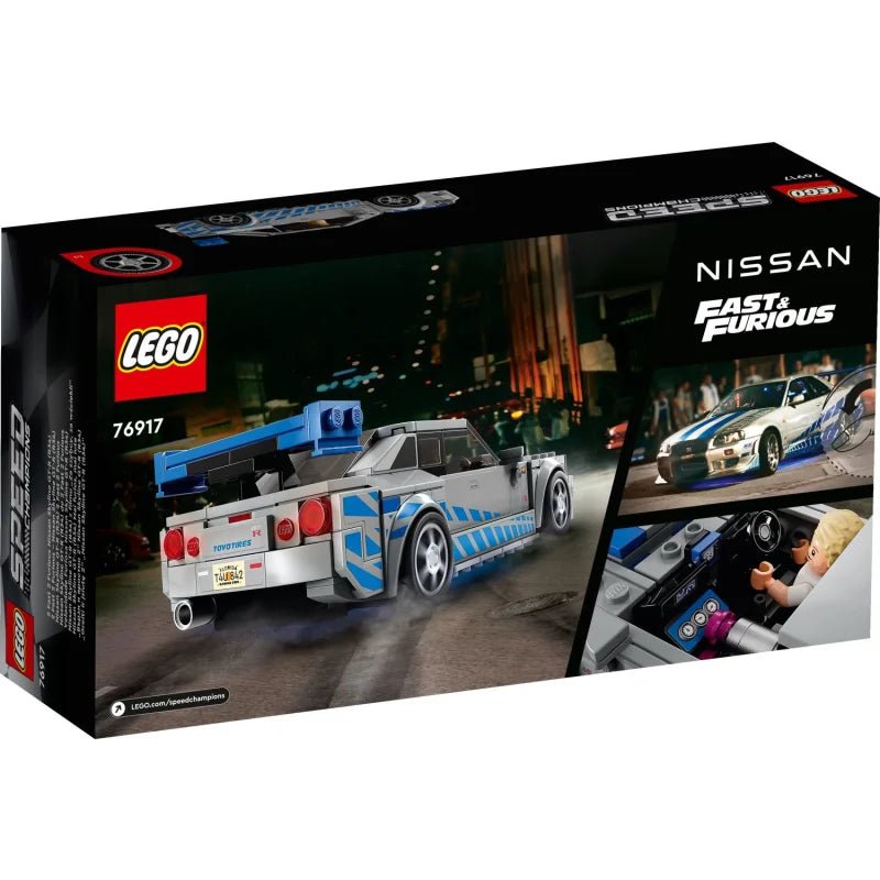 LEGO® Speed Champions - 2 Fast 2 Furious – Nissan Skyline GT - R (R34) - LEGO