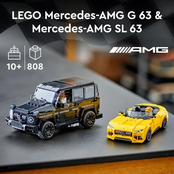 LEGO® Speed Champions 76924 - Mercedes AMG G63 & SL 63 - LEGO