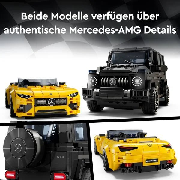 LEGO® Speed Champions 76924 - Mercedes AMG G63 & SL 63 - LEGO